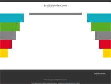 Tablet Screenshot of blackbunnies.com